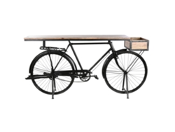 Consola Hierro Mango Bicicleta Antigua 195x40x91cm