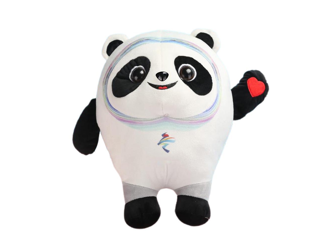 Muñeco De Peluche Mascota Juegos Olímpicos Lindo Juguete De Peluche Regalo De Cumpleaños 30/50cm Blanco/rojo