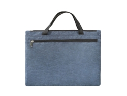 Maletín Con Cremallera Impermeable De Gran Capacidad Bolsa De Documentos De Tela Oxford Portátil Con Asa Para Oficina Empresarial Azul Marino