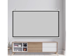 Pantalla De Proyección De 30", 40", 50", 60" Y 72", Plegable Manualmente, 4k 16:9 4:3, Para Cine En Casa,