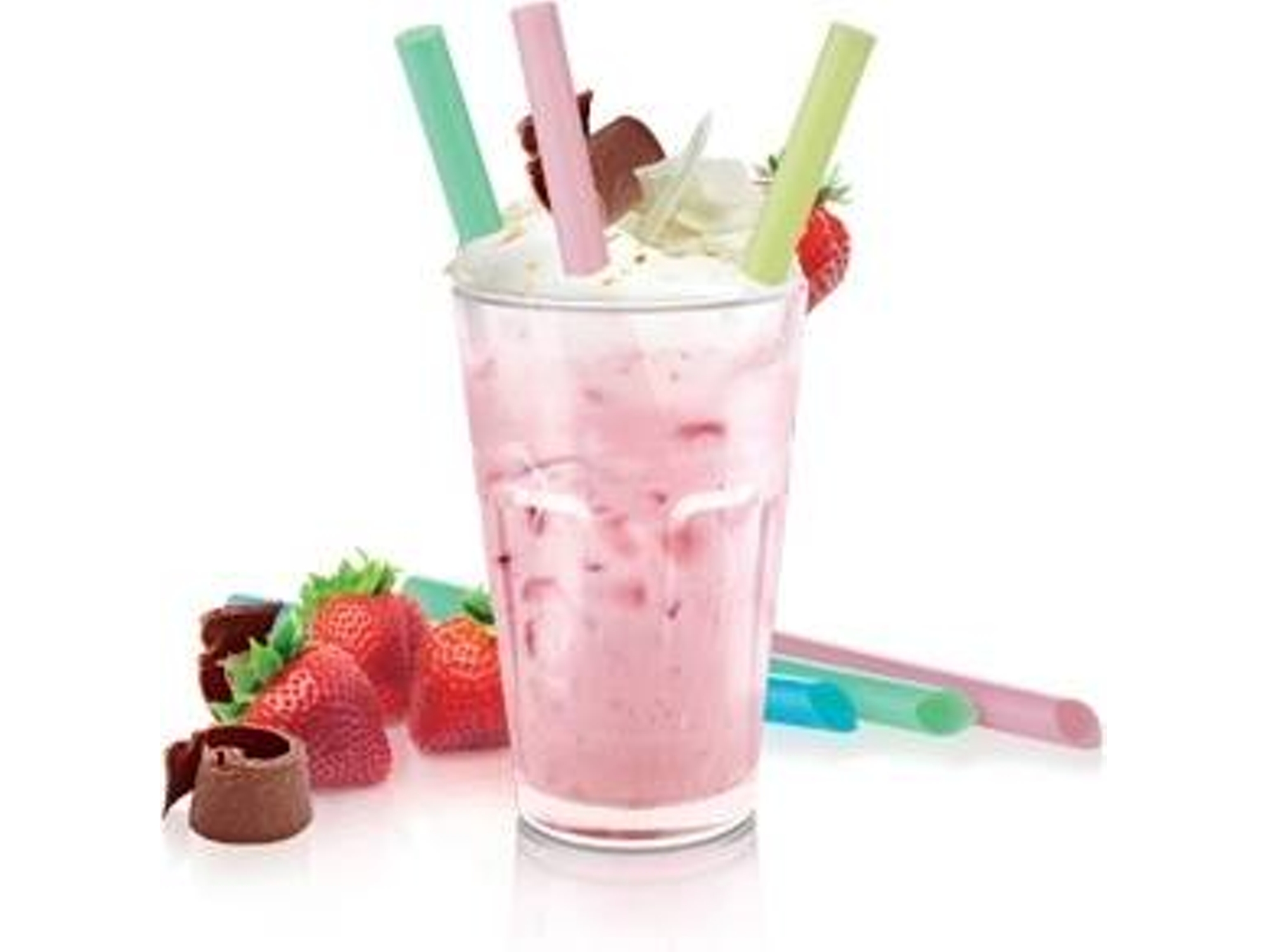 12 Pajitas TESCOMA Mydrink p/ batidos