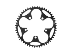 Juego De Piñones Para Bicicleta De Montaña, 5 Tornillos, 110bcd/130bcd, Montaje Directo, 52t, Color Negro.