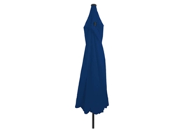 Sombrilla de jardín azul Azur Poliéster 395x395x245 cm EXCLUSIVA MAISON