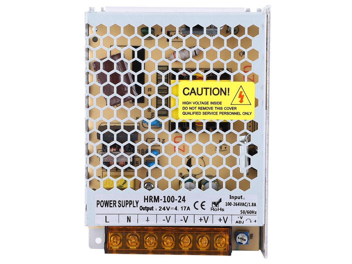 Fuente De Alimentación Conmutada De 24 V 4,17 A 100 W Para Tiras Led Ip20