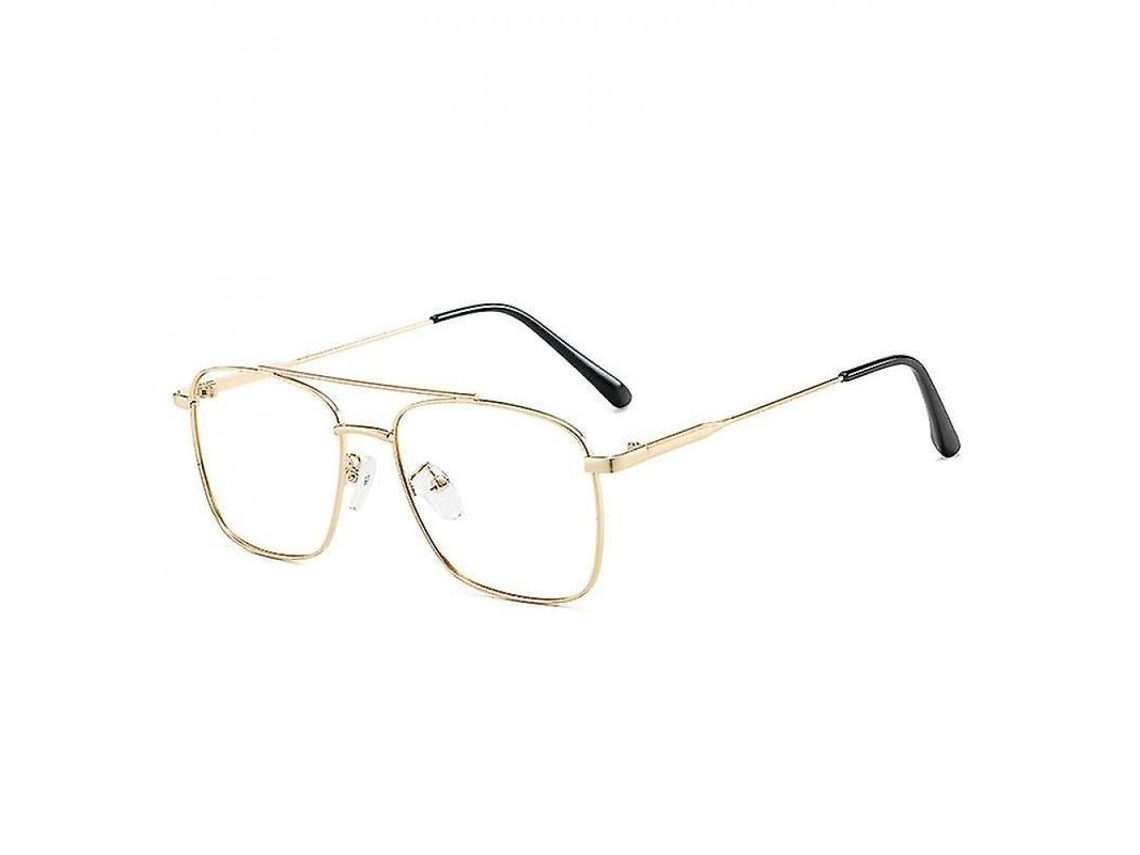 2026-gafas Antiblue Marco Metal Retro Unisex Cómodas Ajuste Ergonómico Para Protección Ocular C