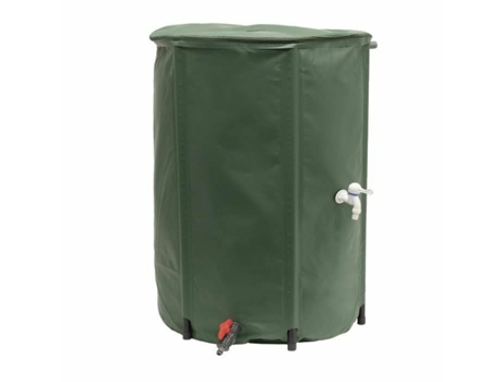 Kit de barril para lluvia EDA Plegable Flexible Ø 80 x 98 cm 500 L