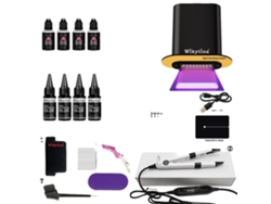 Kit de extensiones de cabello, extensiones de clip, fácil aplicación, set de extensiones UV-2