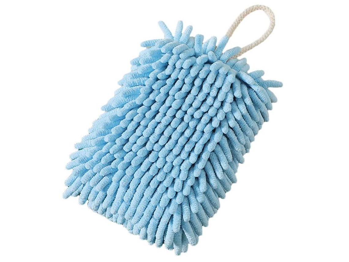 Toallas De Mano Ultrasuaves, 2 Unidades, Para Cocina Y Baño, Azul, 15x20 Cm, Secado Rápido.