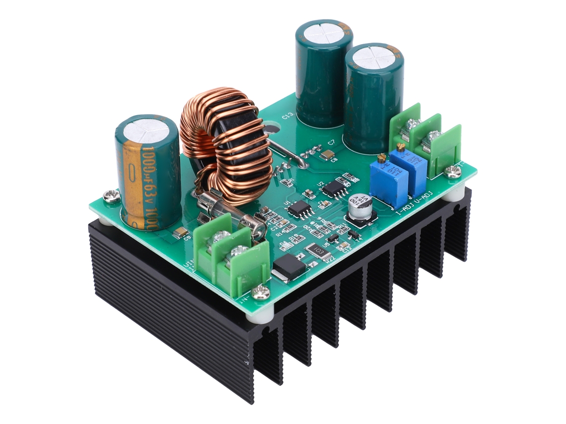 2026as-module Convertidor de voltaje elevador ajustable Fontanería 10v-60v a 12v-80v Fuente de alimentación ajustable