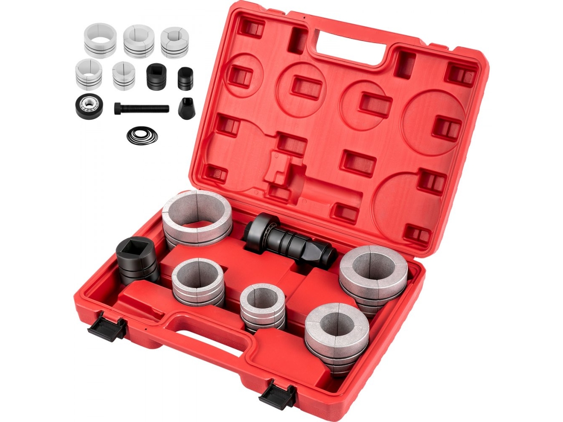Juego De Expansores De Tubos De Escape 6 Piezas 1-5/8" A 4-1/4" Con Estuche Práctico Y Duradero Tekmaquinas