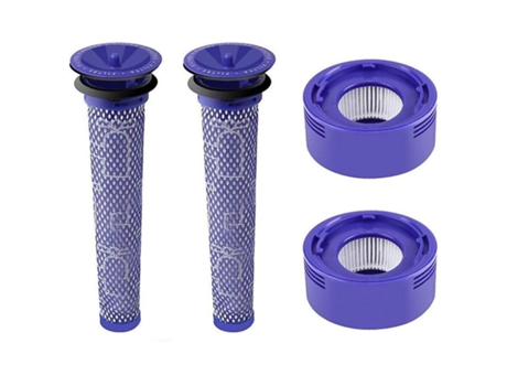 Kit de filtros hepa de substituição de filtro pós-motor para dyson v7/v8