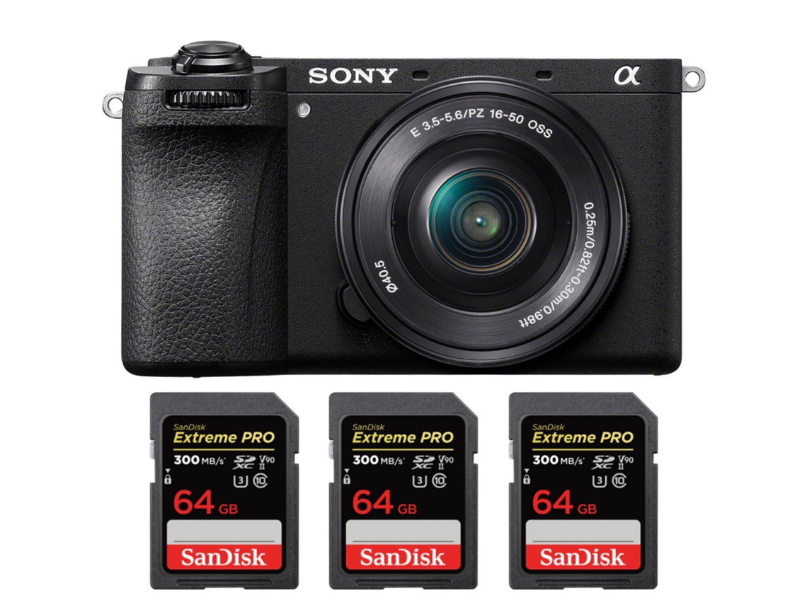 Sony A6700 + 16-50mm F/3.5-5.6 Oss + 3 Sandisk 64gb Uhs-ii 300mb/s + Ebook “20 Consejos Para Fotos Que Impactan”