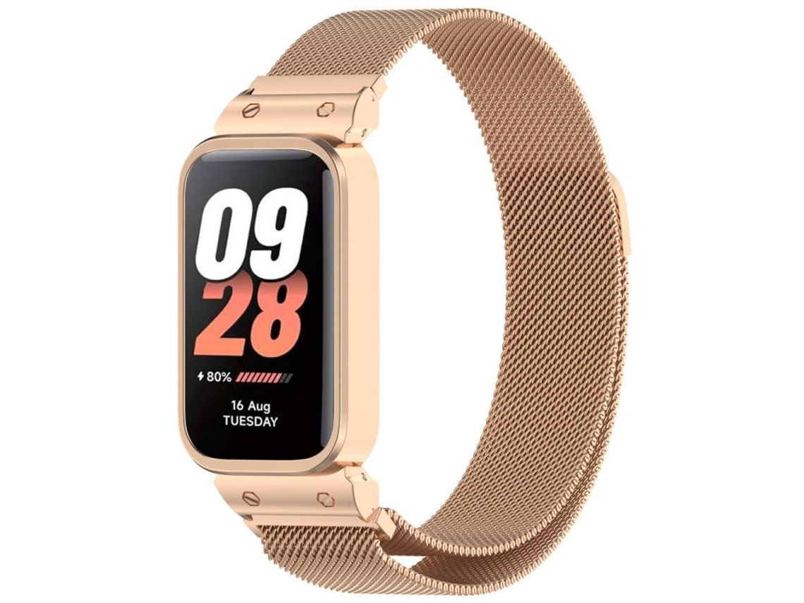 Pulsera para Redmi Band 2 / Xiaomi Smart Band 8 - Milan Magnetic - Bisel integrado