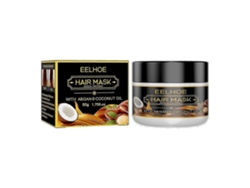 Coconut Oil Hair Mask Curly Plump Cream Repairs Damaged Hair Roots Nourishes Hair Scalp Care