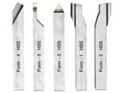 Set de 5 Punziones para Torno de Precisión PROXXON 24550 (Compatibilidad: Proxxon PD-400)
