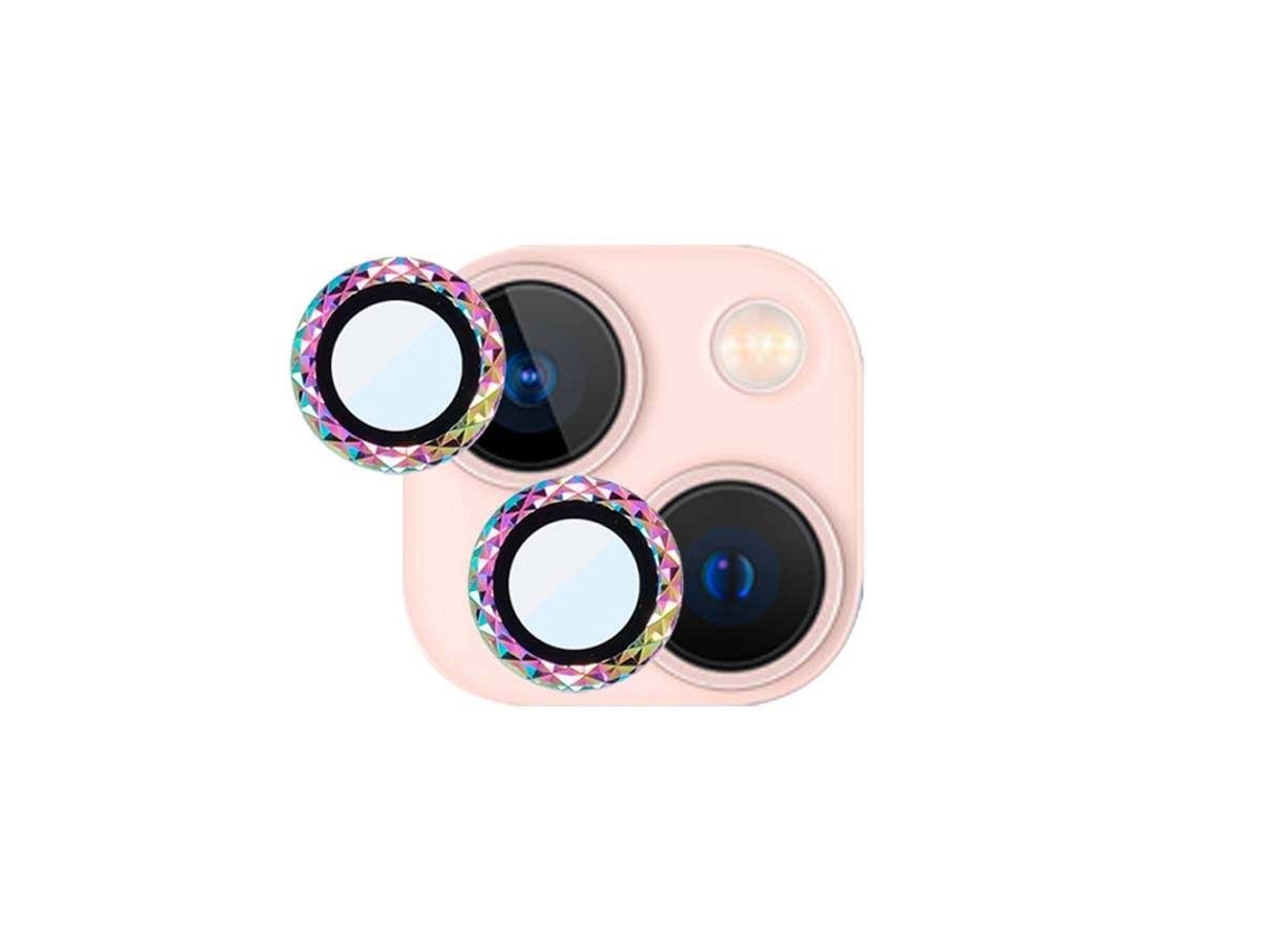 Cubre Objetivo Trenzado Iridiscente Para Iphone 14 Plus