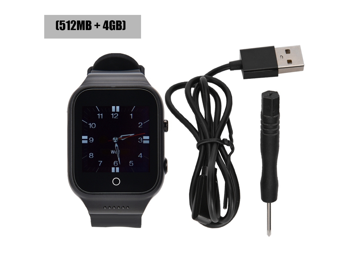 Reloj Inteligente Smart 1.54" Ips Impermeable Con Bluetooth, Gps, Cámara Hd, Android 5.1, 512mb+4gb