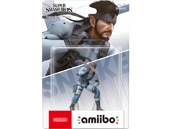 Figura Amiibo Solid Snake (Colección Super Smash Bros)