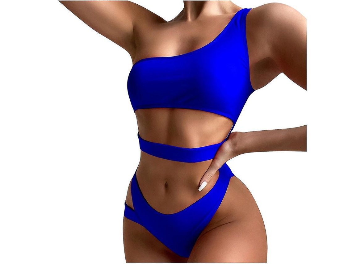 2026-traje De Baño Entero Sexy Para Mujer Con Corte Alto Y Detalles Vacíos De Bikini De Material Nylon