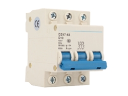 2026velora-interruptor De Circuito Automático 3p 10a Dz47-63 400v Con Caja Ignifuga Para Edificios Oficina