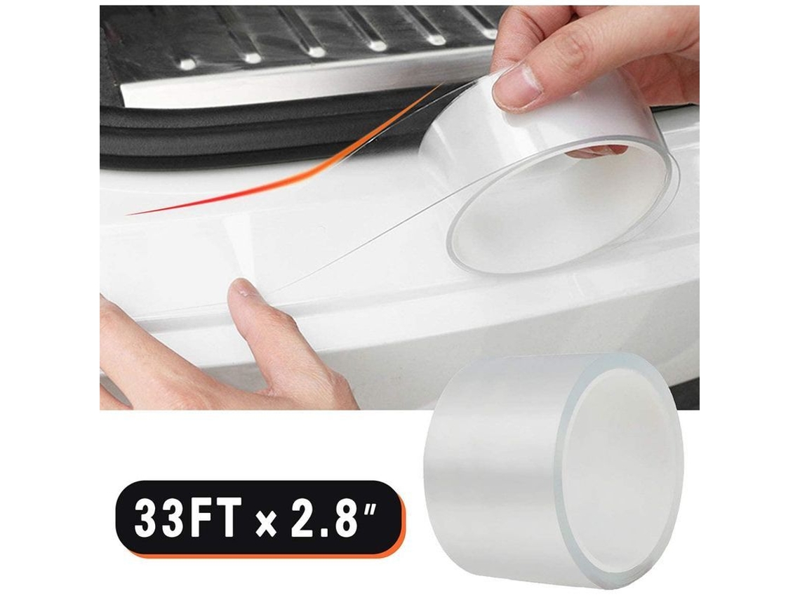 Tiras Antichoque Para Puertas De Coches Transparentes Adhesivas Resistentes Universal