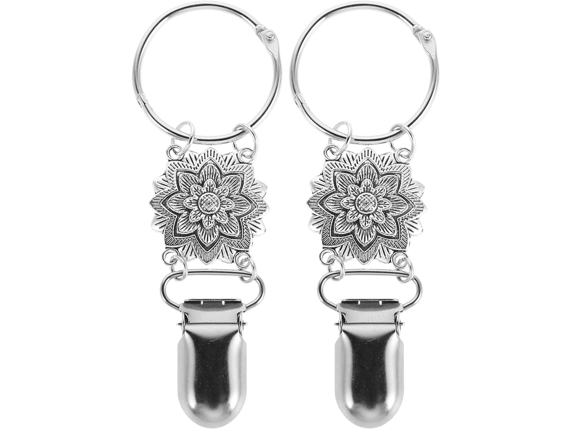 Juego 2 Versátiles Clips Sombreros Viaje Accesorios Portátiles Hechos Material Suave Protección