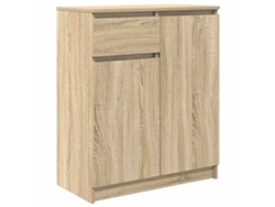Aparador con cajón, roble Sonoma, MAISON EXCLUSIVE, en derivados de madera