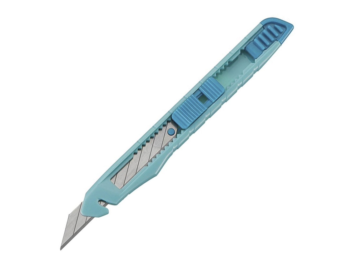 SDI Arte - Cortador Ergonómico de Alta Precisión para Manualidades. Cuchillo de 9 mm. Turquesa