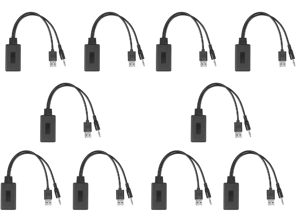 10 Módulos Para Coche, Adaptador Bluetooth, Receptor De Música, Entrada Auxiliar De Audio Usb, Conector De 3,5 Mm, E90, E91