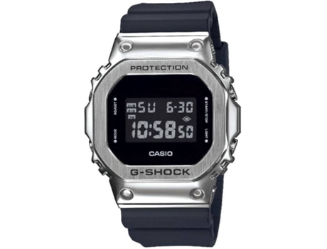 Reloj Digital CASIO G-Shock Hombre (Acero y Resina - Negro)
