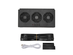 Ventilador solar para coche, enfriamiento rápido, eliminación de olores, portátil.