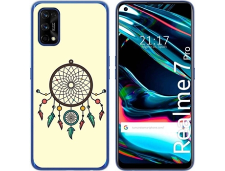Carcasa Realme 7 Pro TUMUNDOSMARTPHONE Atrapasueños Multicolor
