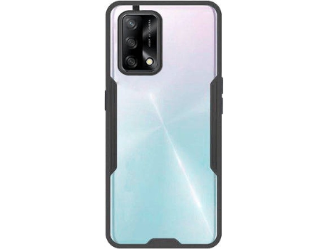 Carcasa Oppo A54 5G PHONECARE Clear Armor Transparente, Negro
