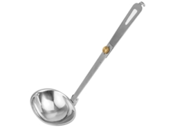 Mali colher de Sopa Plegável em Aço Inoxidável Portátil para Camping Cozinha Ao Ar Livre e Viagens