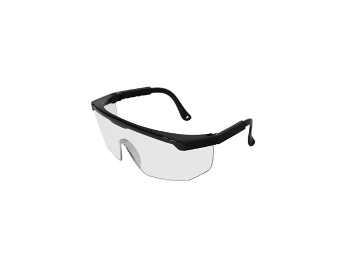 Gafas de seguridad con patillas ajustables, certificación EN166. Lentes tintados transparentes. Gafas de seguridad Wolfpack Linea Professional.