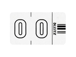 Leitz Orgacolor Blanco Rectángulo Redondeado 30 x 23 mm 73 x 73 x 30 mm Esselte Leitz (6600 10 00)
