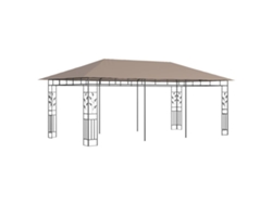 Gazebo con mosquitera 6x3x2,73m 180 g/m² Gris parduzco Wsd981789 Lovely Home