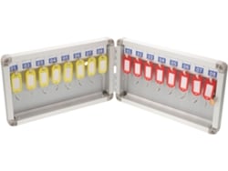 Caja De Seguridad Para Llaves Montada En La Pared Con Portatarjetas, Práctica Capacidad De Almacenamiento En La Pared.