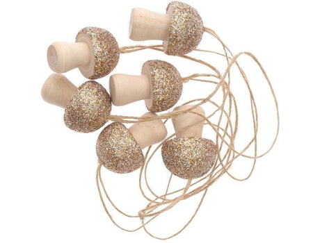 Adorno de Navidad RICO DESIGN 6 setas colgantes
