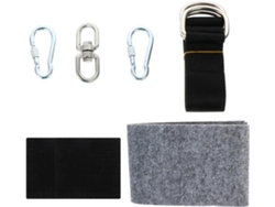 Kit De Correas De Suspensión Para Columpio De Poliéster, Cuerda Para Hamaca, Compatible Con
