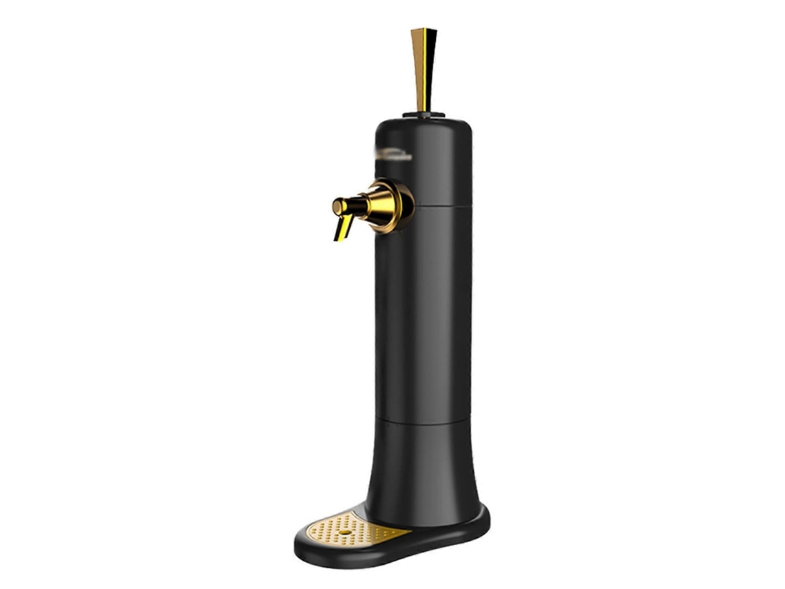 Máquina de espuma y dispensador de cerveza con espuma ultrafina y vibración ultrasónica de 40.000 RPM para botellas y latas.