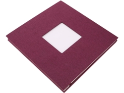 Álbum Fotos Autoadhesivo 40 Páginas Ventana 406 Color Morado Scrapbooking Diy Familia Graduación Adhesivas