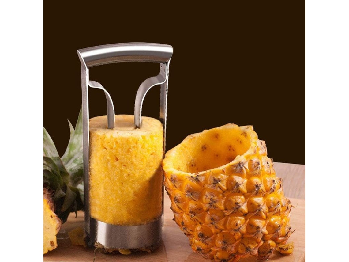 Pinzas Para Piña De Acero Inoxidable, Pelador Y Rebanador De Frutas, Herramienta De Cocina.