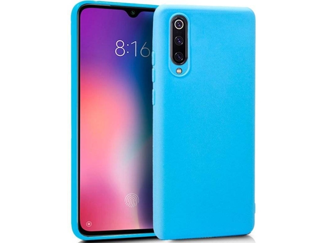 Carcasa Xiaomi Mi 9 COOL Silicona Azul