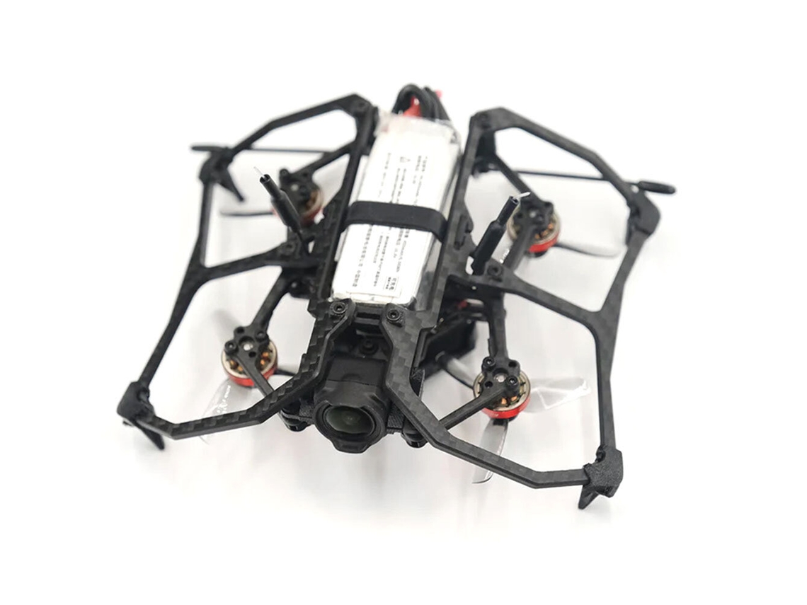 Kit de marco vacío Astrorc Carbonfly20 V2 de 2 pulgadas con montura DJI O3 para dron de carreras Cinewhoop RC FPV DIY