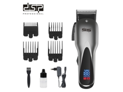 (plugue Padrão Europeu) Máquina De Cortar Cabelo Recarregável Com Visor Digital.