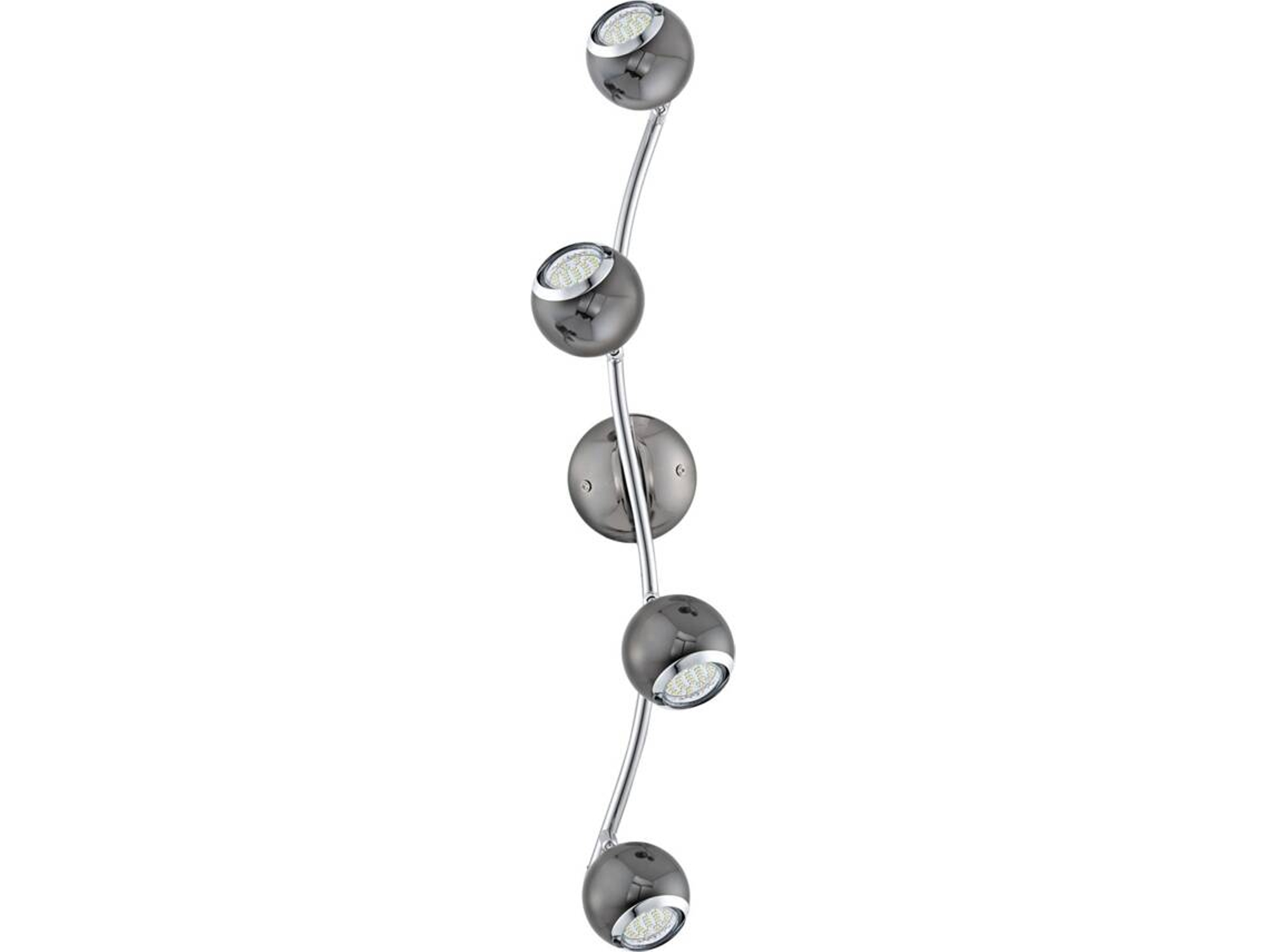CAND. TETO LED EGLO R4 GU10 BIMEDA CR/PR