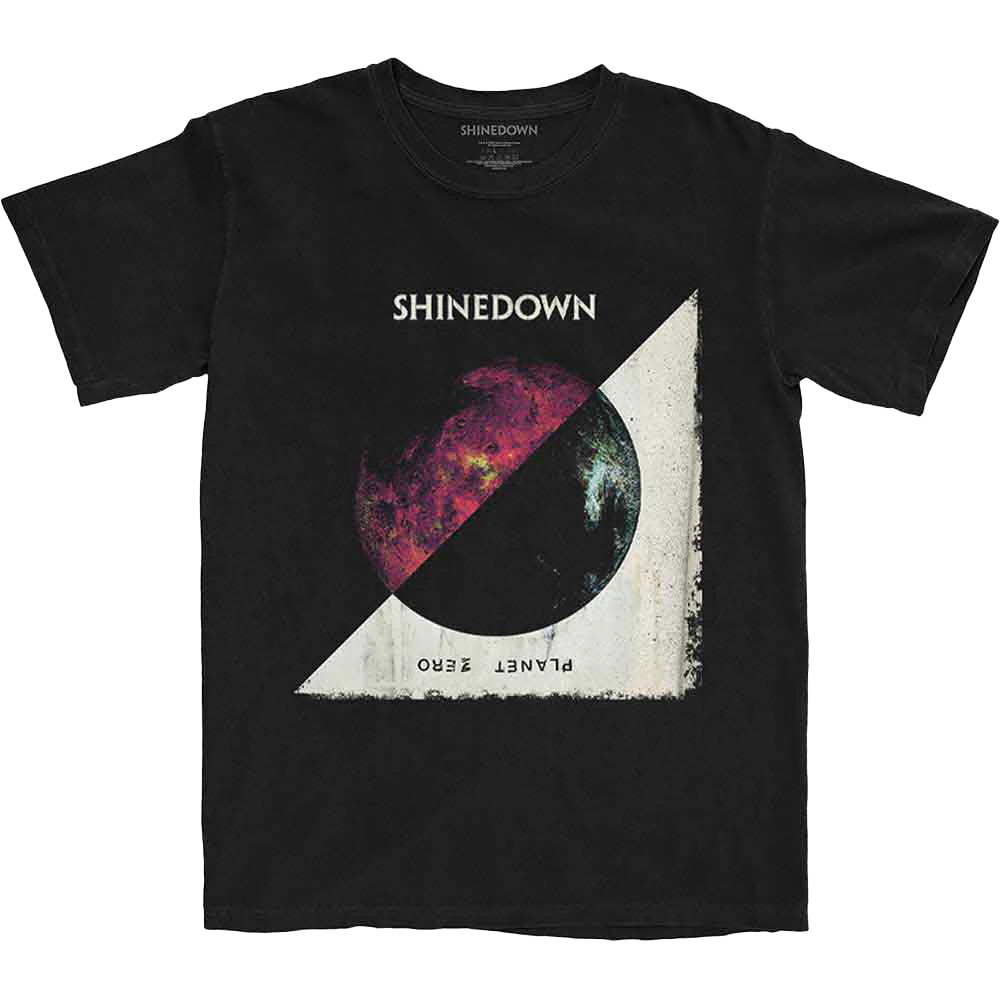 Shinedown Planet Zero Album T-shirt Unisex Rockinstone Size:xl