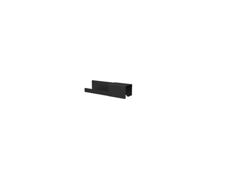 Percha NICE S Negra Derecha FINK 37x9x9 cm