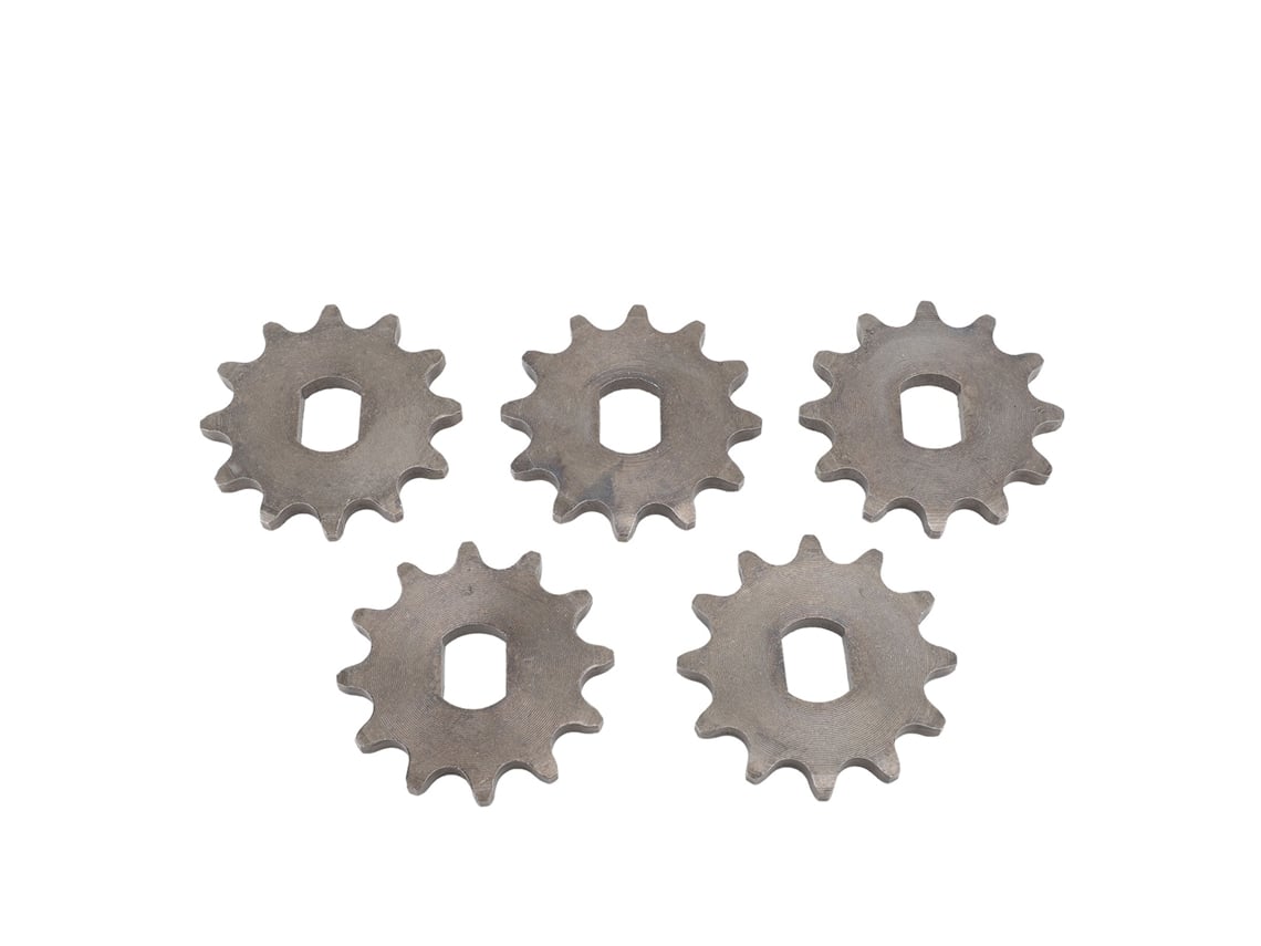 Rebe-5 Peças Piñón De Motor 420 Aço 12x17mm Diâmetro Interior Roda De Corrente Para Motor My1020 De Alta Velocidade 12t